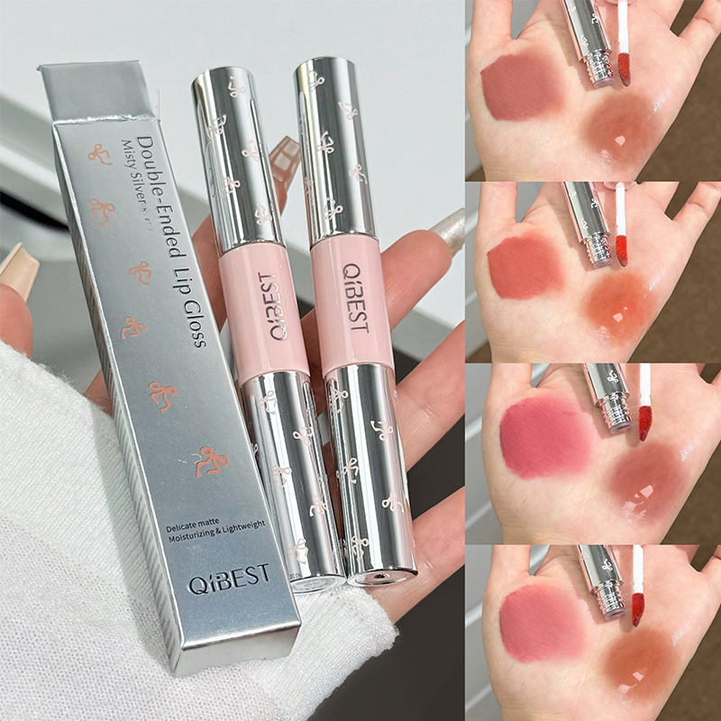 Lip Tint Korean - أحمر شفاه سائل مخملي مطفي مزدوج