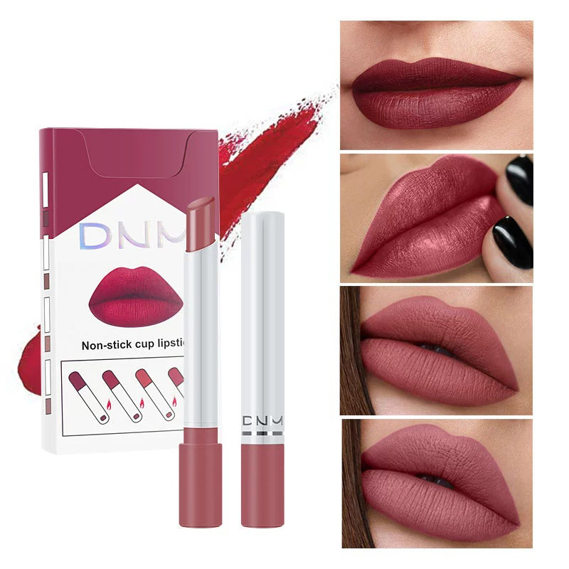 مجموعة من 4 قطع أحمر شفاه كوري - مراجعة Lip Tint Korean وسعره