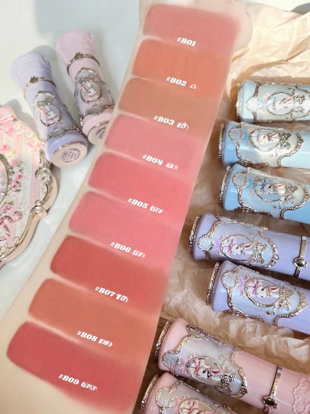 كريم شفاه كوري مطفي ومخملي طوي - مراجعة Lip Tint Korean وسعره