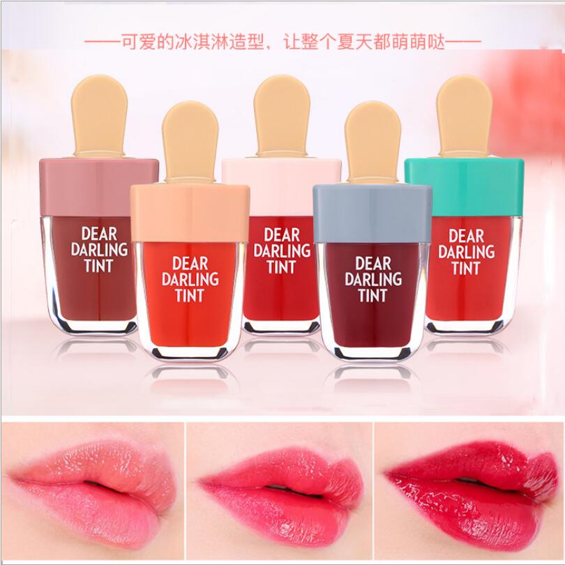 جميل الآيس كريم شكل ملمع الشفا - مراجعة Lip Tint Korean وسعره